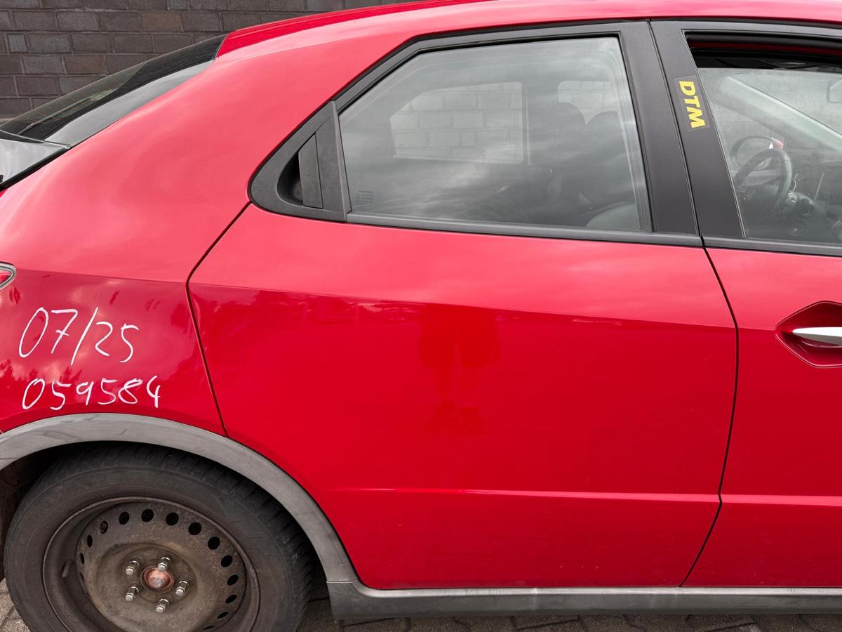 Honda Civic FK2 VIII original Tür hinten rechts R81 Milano Red Rohbau BJ08